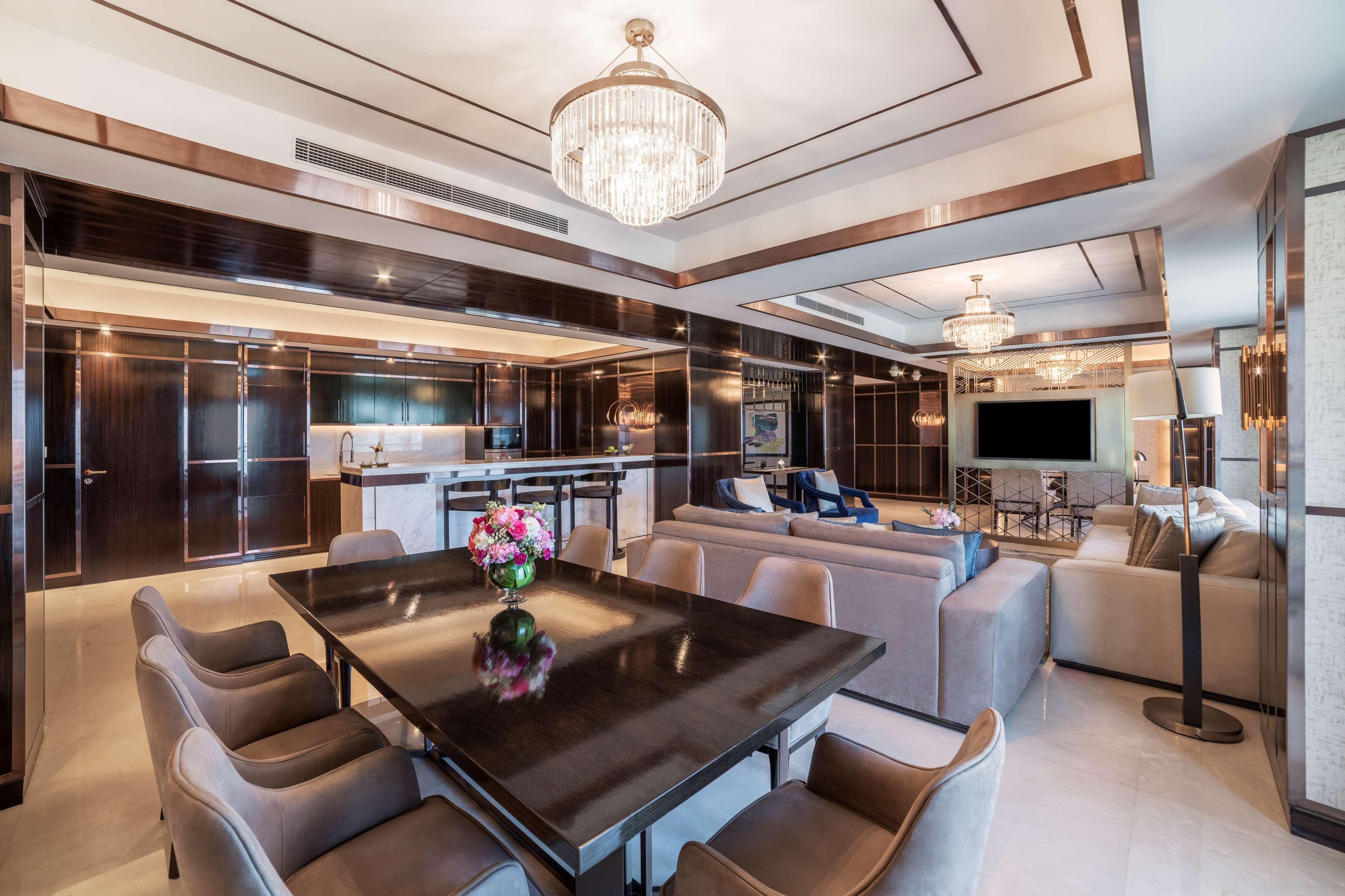 מלון Hilton Doha The Pearl מראה חיצוני תמונה The interior of the Presidential Suite